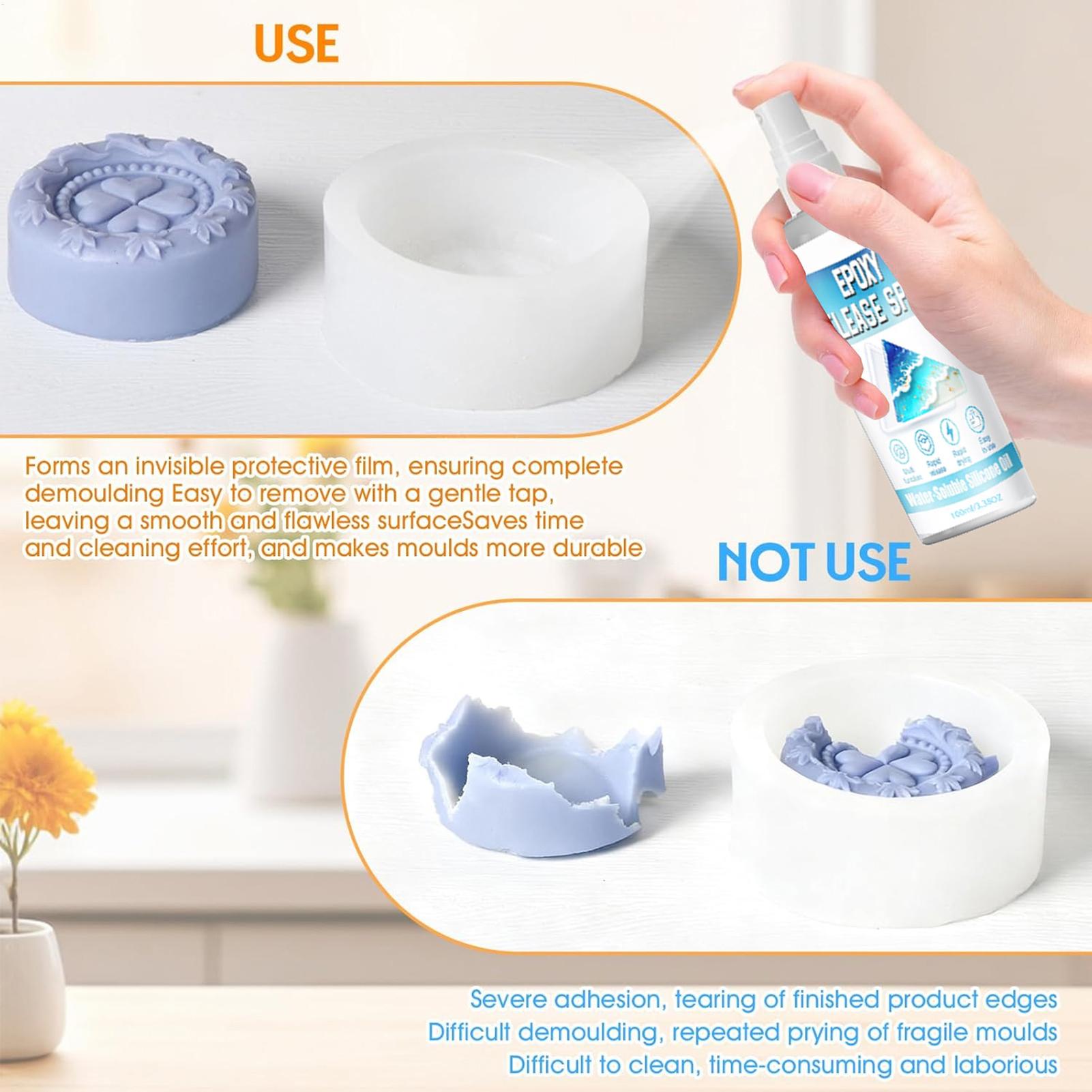 100ml Silicone Release Spray E - Candle Making Tools recension och pris