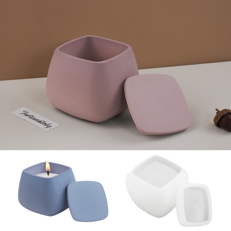 1set Square Storage Box UV Res - Candle Making Tools recension och pris