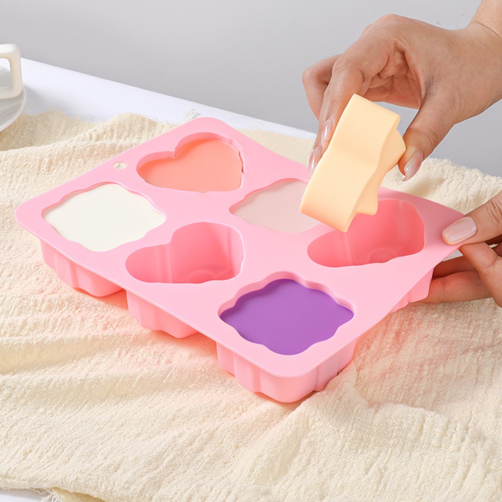 Square Heart Shape Silicone Mo - Candle Making Workshop recension och pris