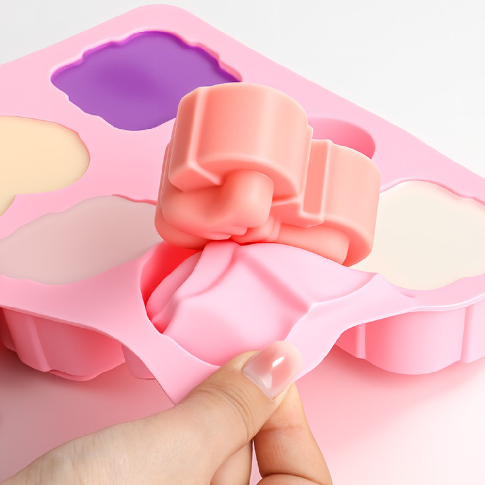 Square Heart Shape Silicone Mo - Candle Making Workshop recension och pris