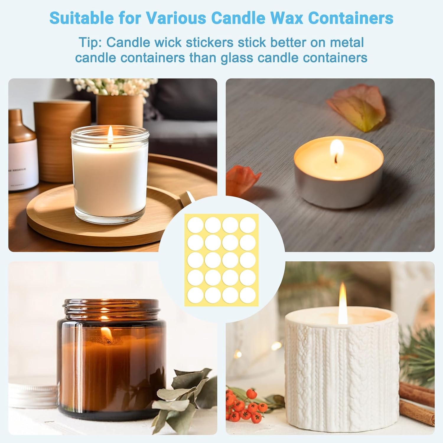 400PCS/100PCS Candle Wick Stic - Candle Making Workshop recension och pris