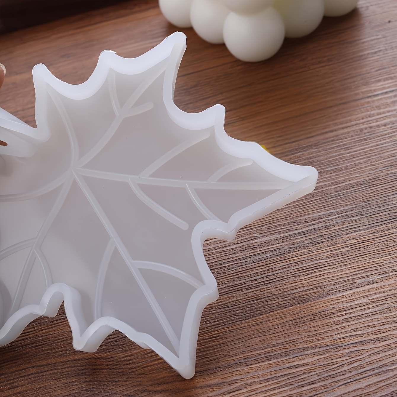 1PC Maple Leaf shaped Silicone - Candle Making Tools recension och pris