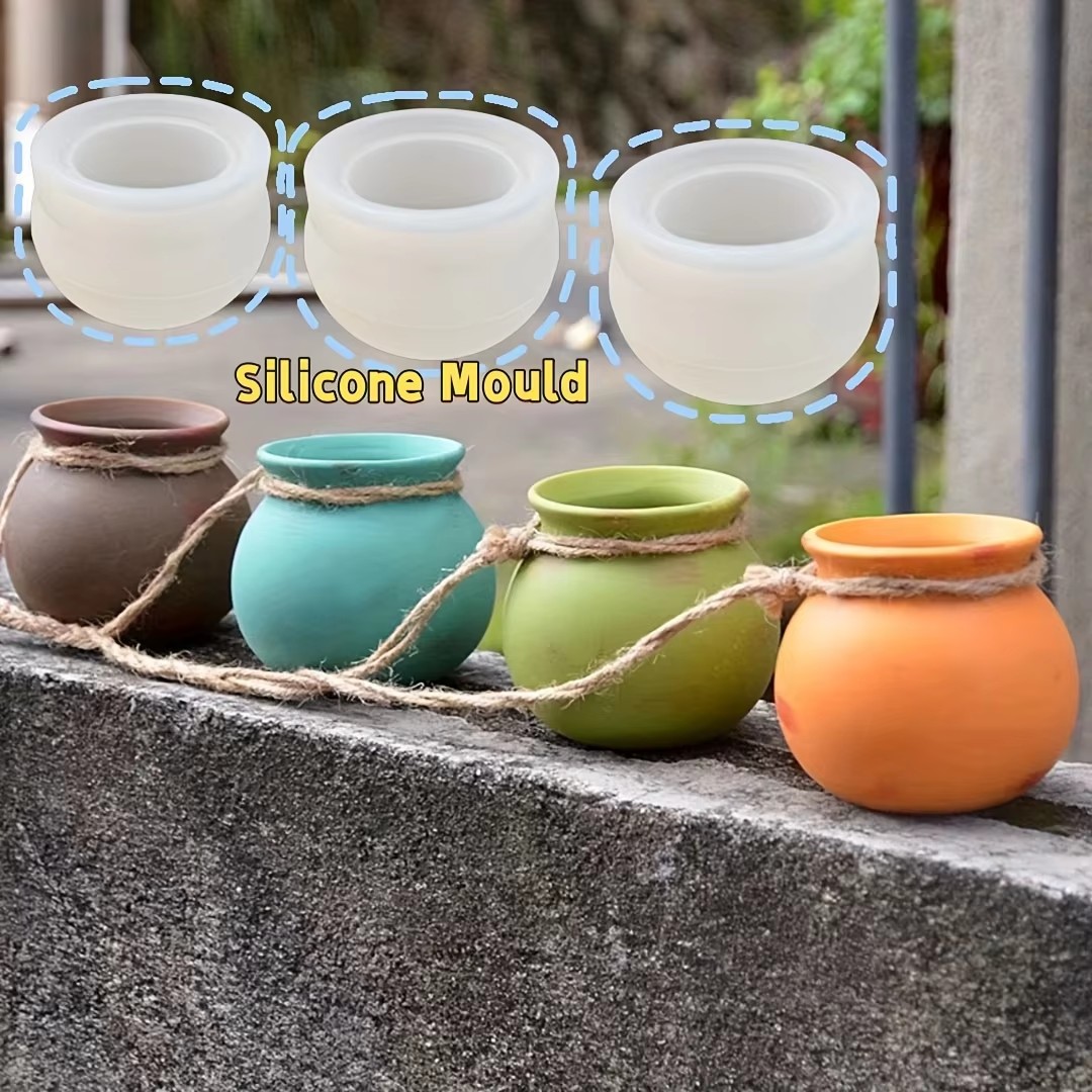 Silicone Flower Pot Molds, Res - Candle Making Tools recension och pris