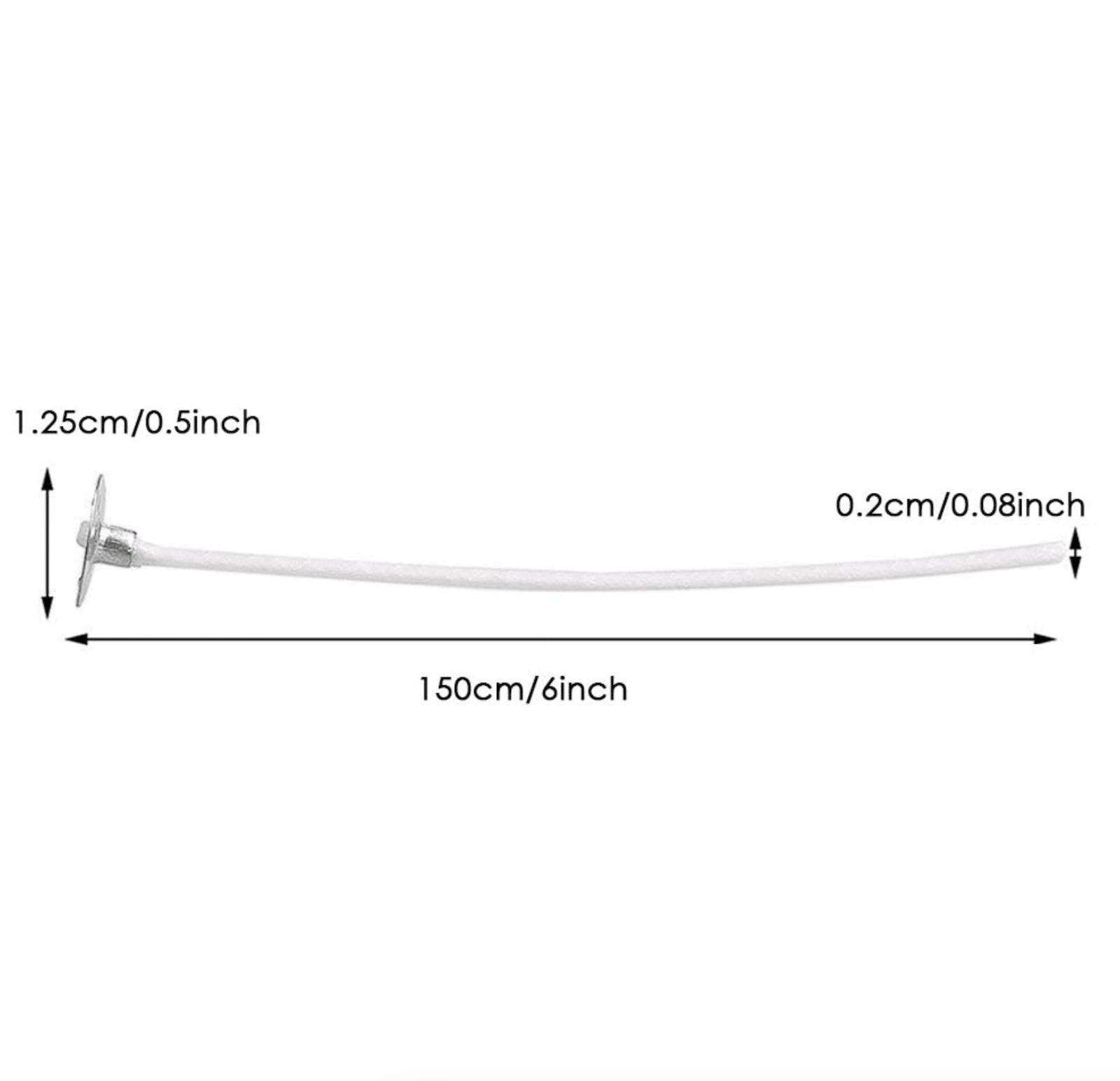 Candle Wicks 6 Inch Cotton Cor - Cotton Wick Pre Tabbed recension och pris