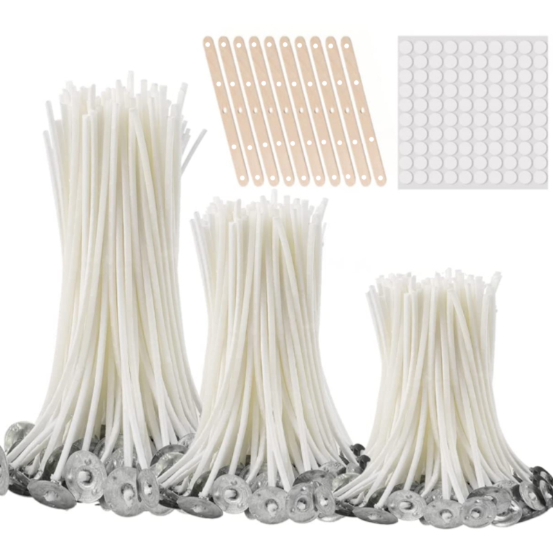 100pcs Smokeless Candle Wicks  - Cotton Wick Pre Tabbed recension och pris