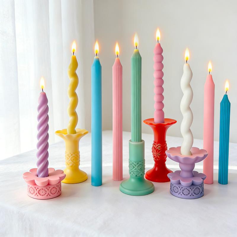 Long Spiral Silicone Candle Mo - Candle Making Workshop recension och pris