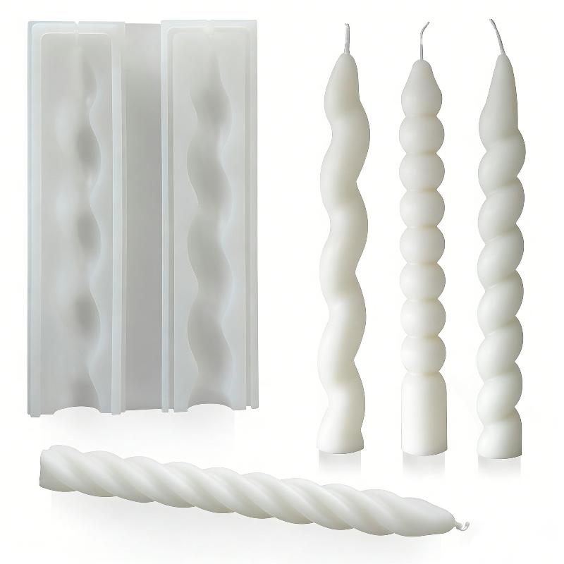 Long Spiral Silicone Candle Mo - Candle Making Workshop recension och pris