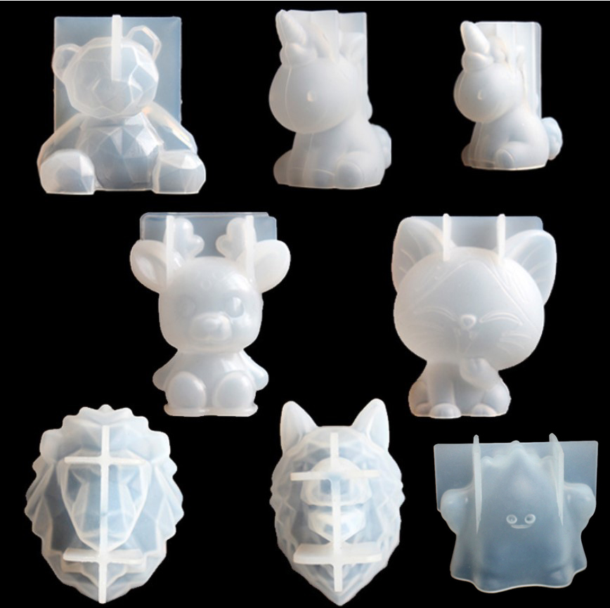 Transparent Unicorn Silicone E - Candle Making Tools recension och pris