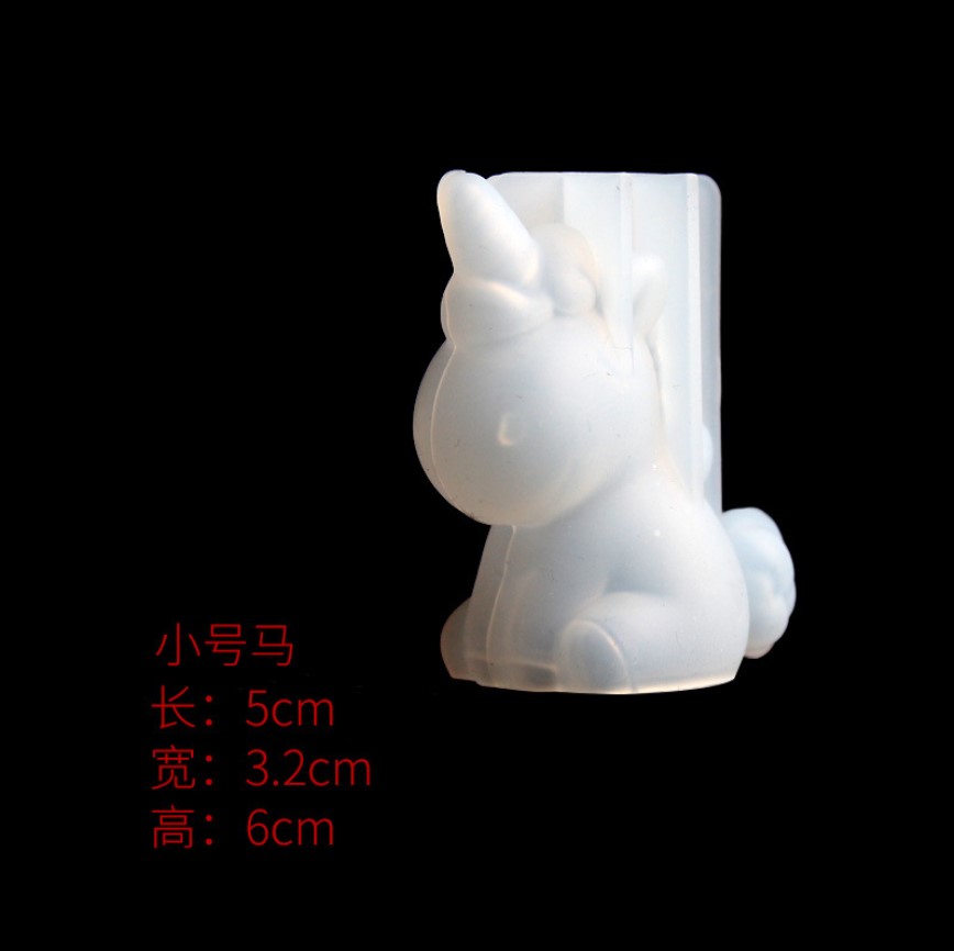Transparent Unicorn Silicone E - Candle Making Tools recension och pris