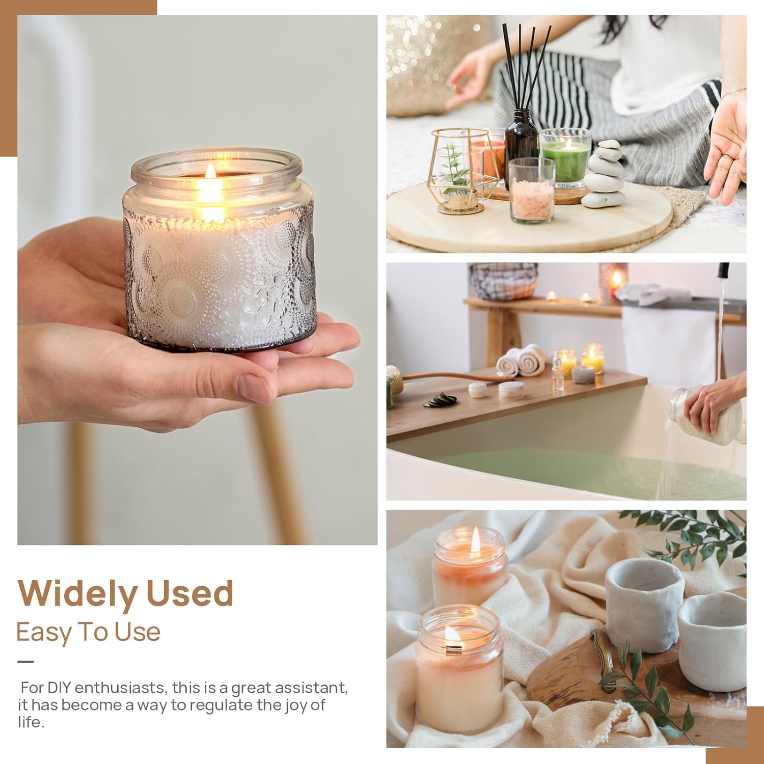 Wood Wicks for Candle making 1 - Candle Making Homewood recension och pris