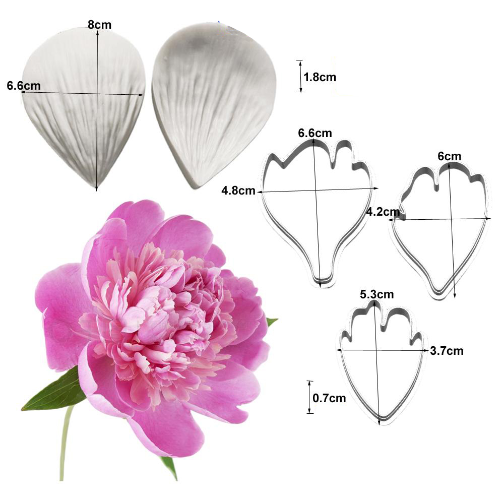 New Peony Silicone Molds&Cutte - Candle Making Workshop recension och pris