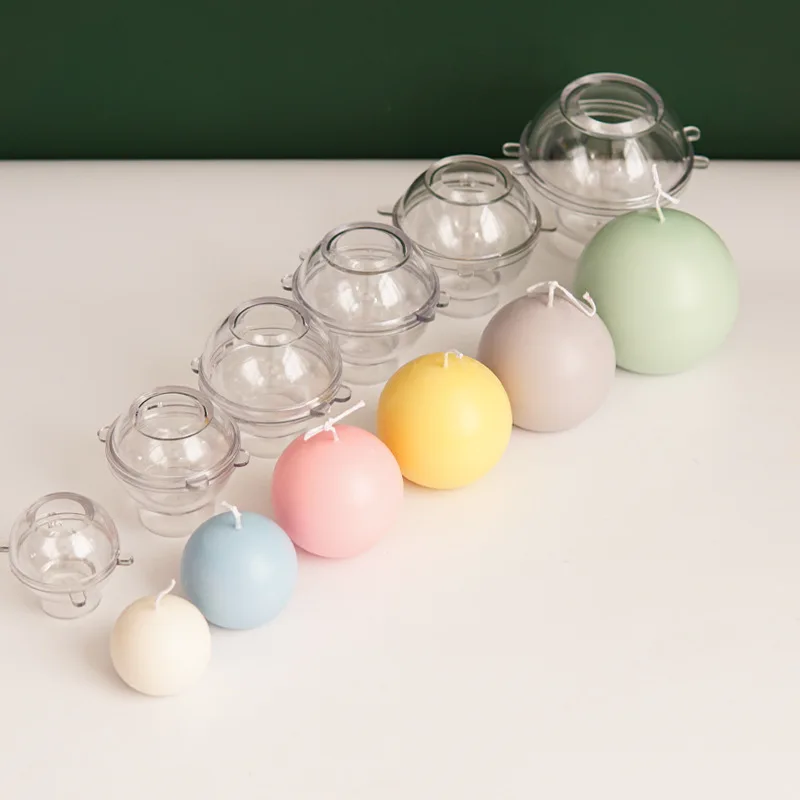 5-8cm Spherical Candle Plastic - Candle Making Kits recension och pris