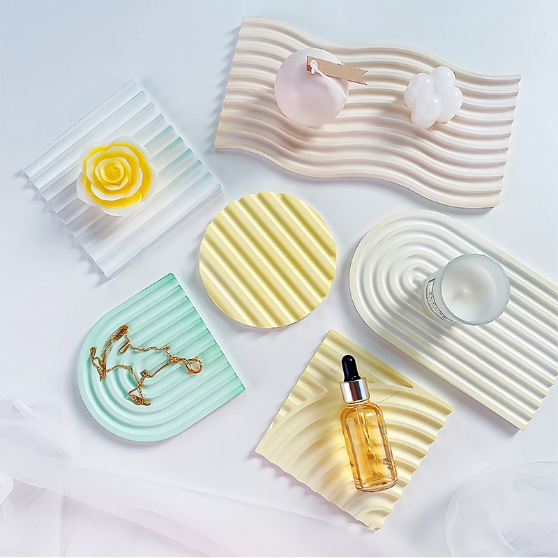 DIY Striped Wave Tray Mold For - Candle Making Tools recension och pris