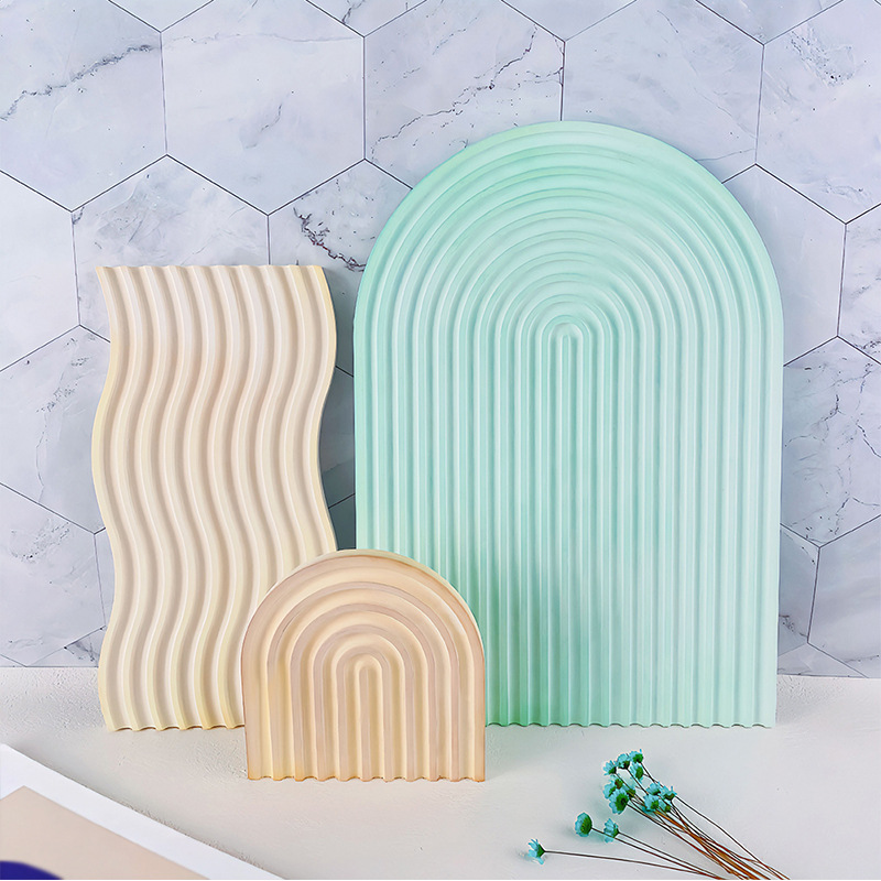DIY Striped Wave Tray Mold For - Candle Making Tools recension och pris
