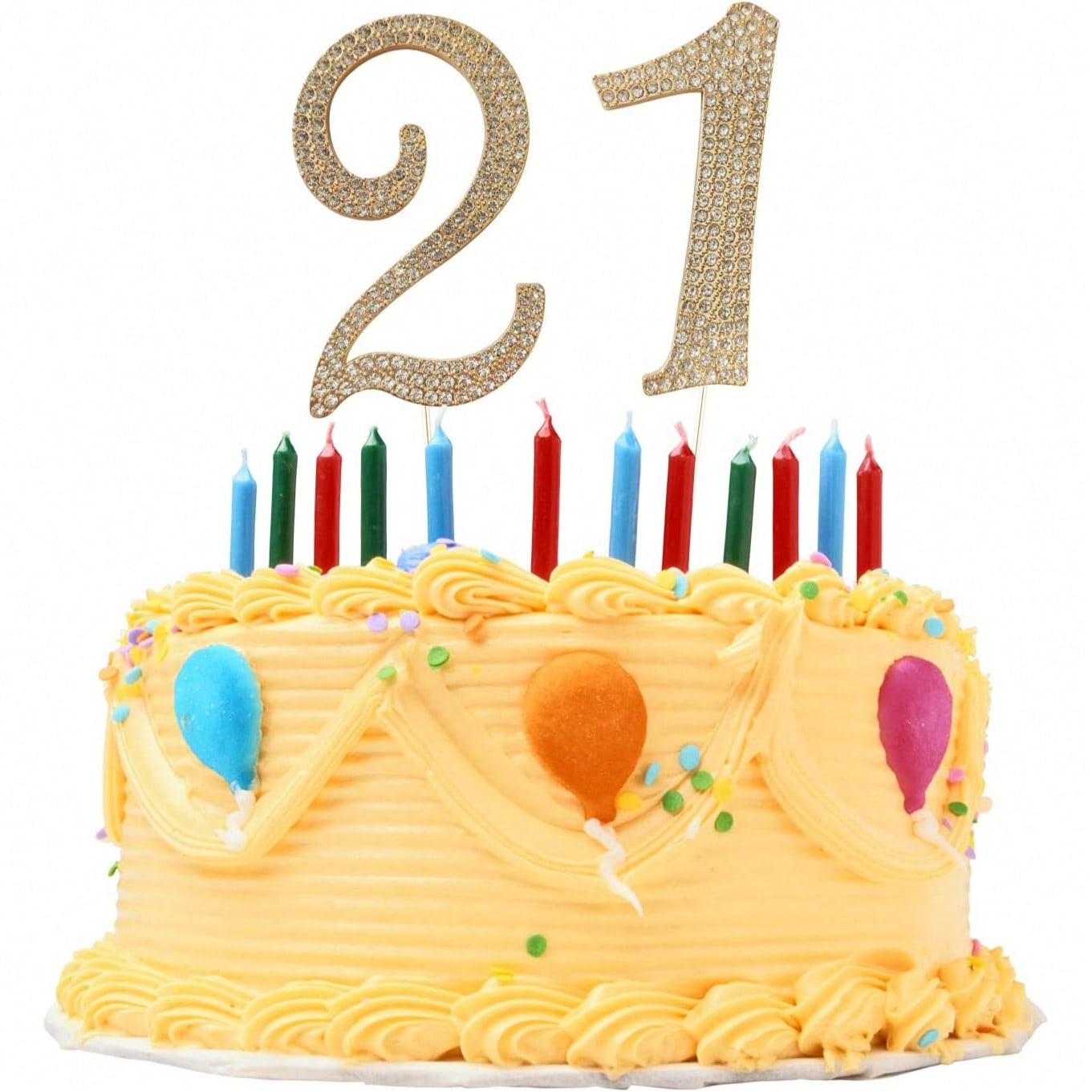 Large Gold Rhinestone Number C - Candle Making Tools recension och pris