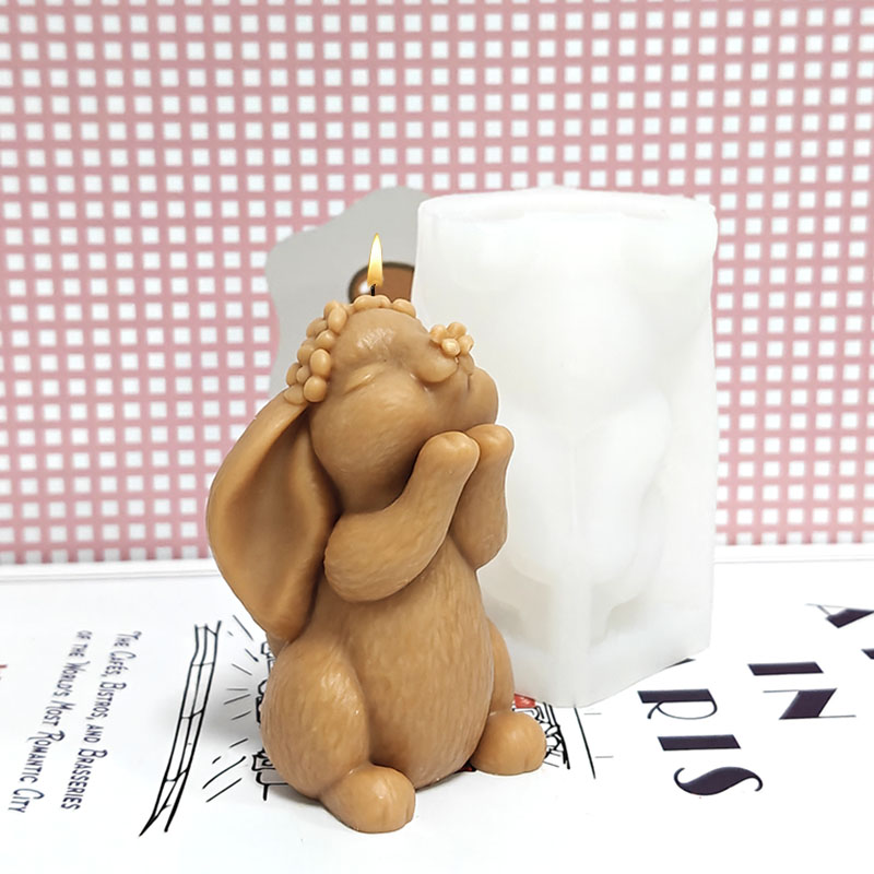 Prayer Rabbit Candle Mold Sili - Candle Making Workshop recension och pris