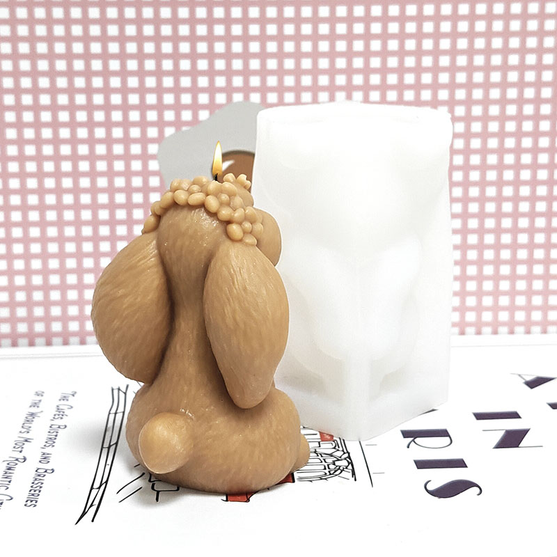 Prayer Rabbit Candle Mold Sili - Candle Making Workshop recension och pris