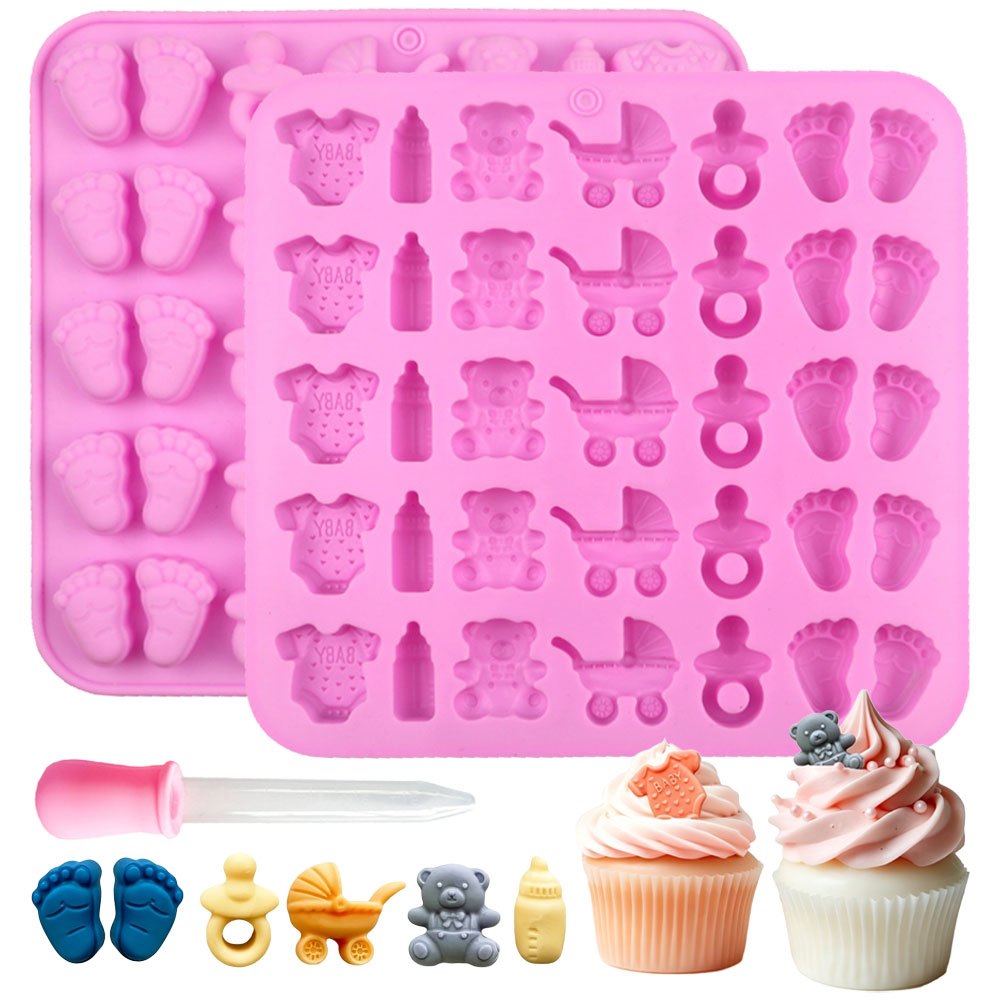 2pcs Silicone Mold Set 35-Cavi - Candle Making Workshop recension och pris