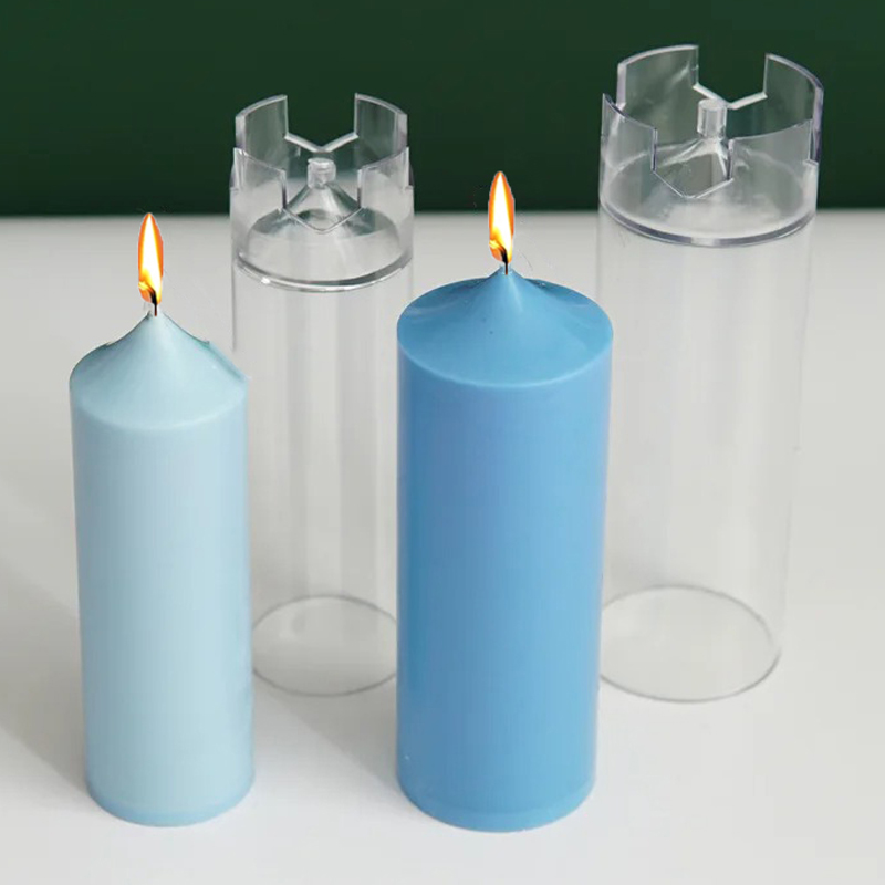 3D Spire Cylinder Candle Mold  - Candle Making Kits recension och pris